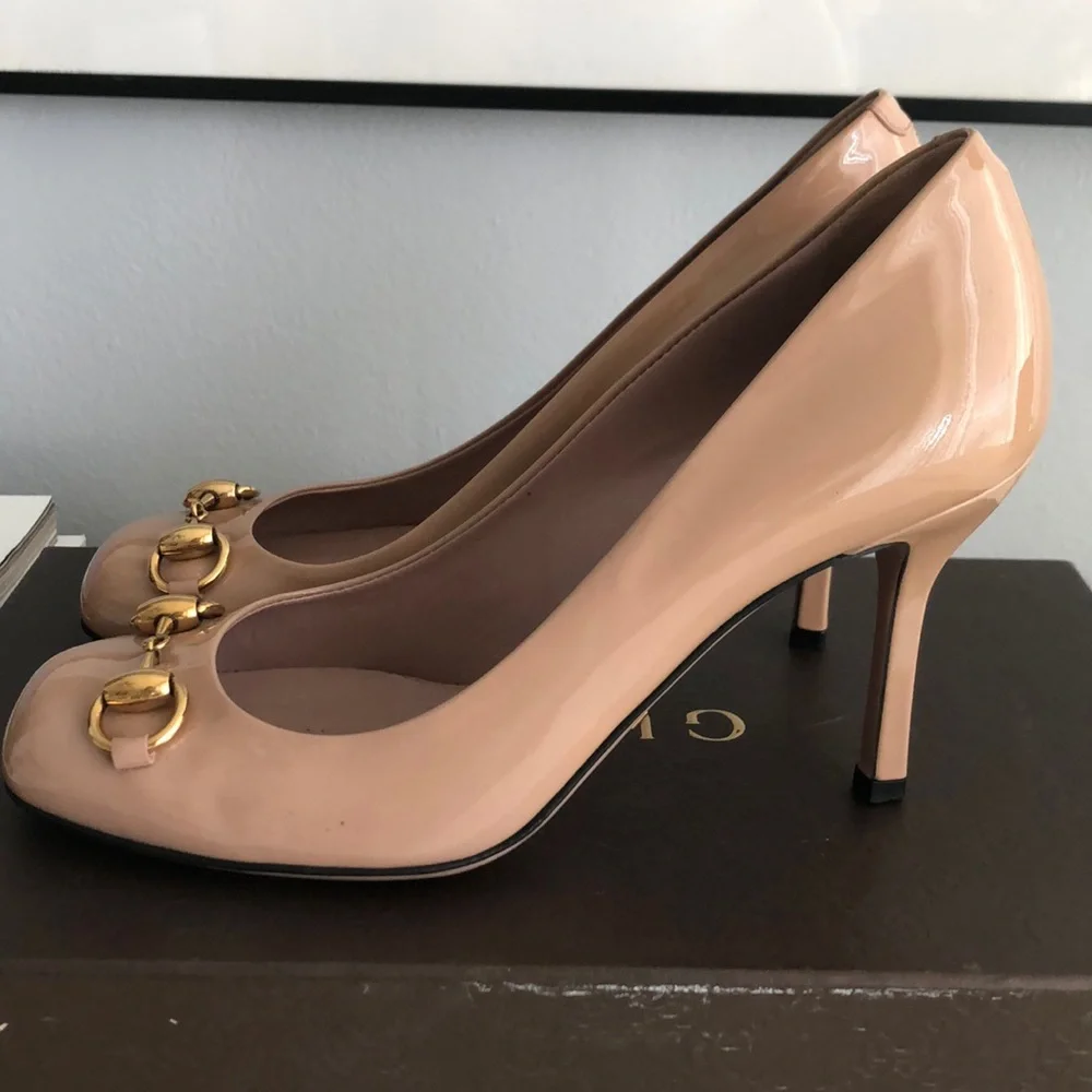 Gucci patent leather heels - Picture 3 of 13